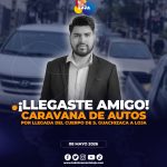 Emotiva despedida de Santiago Guachizaca en las calles de Loja