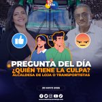 Ciudadanos debaten quién tiene la culpa de la crisis del transporte urbano.