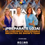 Grandes artistas llegan a Loja gracias a Show’s Team
