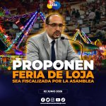 Jorge Guevara propone rendición de cuentas anual para transparentar recursos de la Feria de Loja