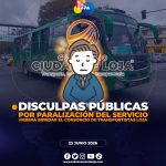 Consorcio de Transportistas de Loja deberá ofrecer disculpas públicas.