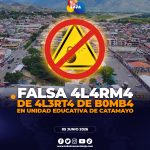 Falsa alerta de bomba genera preocupación en unidad educativa de Catamayo