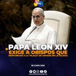 Papa León XIV pide verdad, justicia y reparación frente a los abusos en la Iglesia.