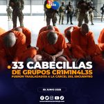 SNAI reubica a 33 objetivos de alto valor en prisión de máxima seguridad.