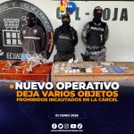 Varios objetos prohibidos fueron decomisados e incautados al interior de la carcel de Loja.