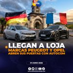 Dos marcas europeas llegan a Loja: Peugeot y Opel abren sus puertas con Autocom.