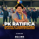 Pachakutik ratifica su respaldo a Antonio Contento como candidato para la Alcaldía de Saraguro.
