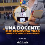 Caso de presunto abuso sexual en escuela de Quito genera indignación y protestas de padres de familia.