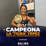 Lucía Yépez conquista un nuevo título internacional y deja en alto el nombre del Ecuador.