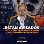 Policías que incumplan la ley enfrentarán la justicia, advierte Reimberg.