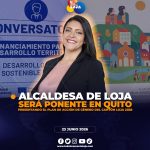 Alcaldesa de Loja expone Plan de Acción de Género en conversatorio nacional.
