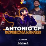 Antonio Guerrero conquista el Festival Nacional de la Canción Ecuador 2026.
