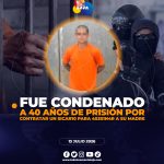 Condenan a hombre por contratar a un sicario para asesinar a su madre a las afueras de una iglesia en Quito