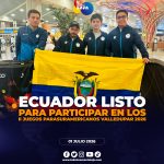 Ecuador va por la gloria Parasuramericana.