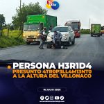 Accidente de tránsito en Loja, deja una persona herida.