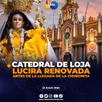 La Catedral de Loja entra en la etapa final de su remodelación y se alista para recibir a la Virgen de El Cisne.