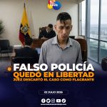 Hombre que se hacía pasar por policía y se volvió viral en TikTok quedó en libertad.