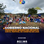 Festival de Cometas reunió a familias en Loja.