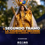 Miles de devotos acompañan el segundo tramo de la Romería 2026 desde San Pedro de la Bendita.
