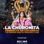 La Sagrada Imagen pernoctará hoy en el Valle del Eterno Sol antes de continuar su camino hacia Loja.