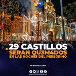 Loja se prepara para vivir ocho noches de tradición, fe y pólvora con la quema de 29 castillos durante las Noches del Peregrino