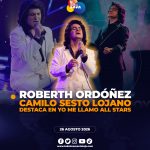 Roberth Ordóñez sigue brillando en “Yo me llamo All Stars” Panamá como Camilo Sesto.