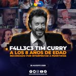 Fallece Tim Curry a sus 80 años de edad