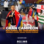 Deportista lojano Rafael Agurto se corona campeón nacional de taekwondo