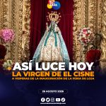 Así luce hoy la Virgen de El Cisne