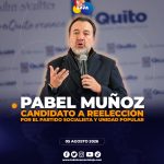 🔥 Pabel Muñoz va por la reelección y David Norero buscará la Alcaldía de Guayaquil