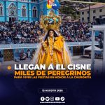 Peregrinos llegan a El Cisne.