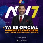 Mario Mancino deja el PSC y se suma a ADN
