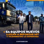 MIT refuerza adquiere 150 millones en maquinaria para mantenimiento.