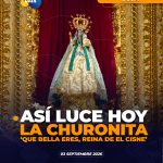 Así luce hoy la Reina de El Cisne.