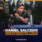 Daniel Salcedo será extraditado a EE.UU.