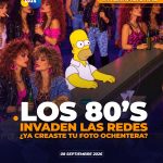 Los años 80’s invaden las redes sociales