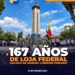 🏛️🇪🇨 Loja conmemora 167 años del Gobierno Federal, una fecha que marcó la historia y el espíritu de autonomía de la provincia
