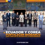 Ecuador y Corea fortalecen biobanco para ampliar el estudio de la biodiversidad del sur del país