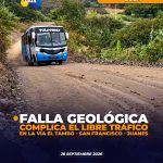 Falla geológica en Catamayo genera preocupación entre habitantes