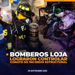 Conato de incendio controlado en Loja