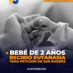Infante de 2 años recibió la Eutanasia en Paises Bajos