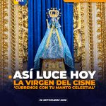Así luce nuestra Reina del Cisne