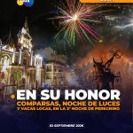 Esta noche, las comparsas, la Noche de Luces y las Vacas Locas rinden homenaje a la Churonita.