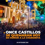La octava y última Noche del Peregrino se despide a lo grande con 11 castillos