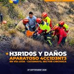 Accidente de tránsito vía Loja – Catamayo, sector Chichaca
