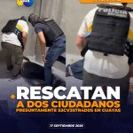 Dos sujetos fueron liberados tras operativo en Guayas