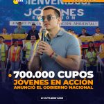 Nuevos cupos para Jóvenes en Acción