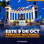 Habrá un nuevo feriado nacional en Ecuador.