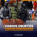 Operativo eficaz al interior de la carcel de Loja