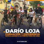 Darío Loja: una trayectoria vinculada al territorio y a la gestión pública de Loja